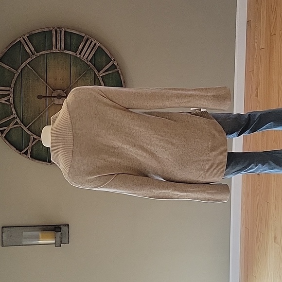 Rag & Bone Phyllis Mock Turtleneck Wool and Cashmere Blend Sweater - Picture 4 of 16